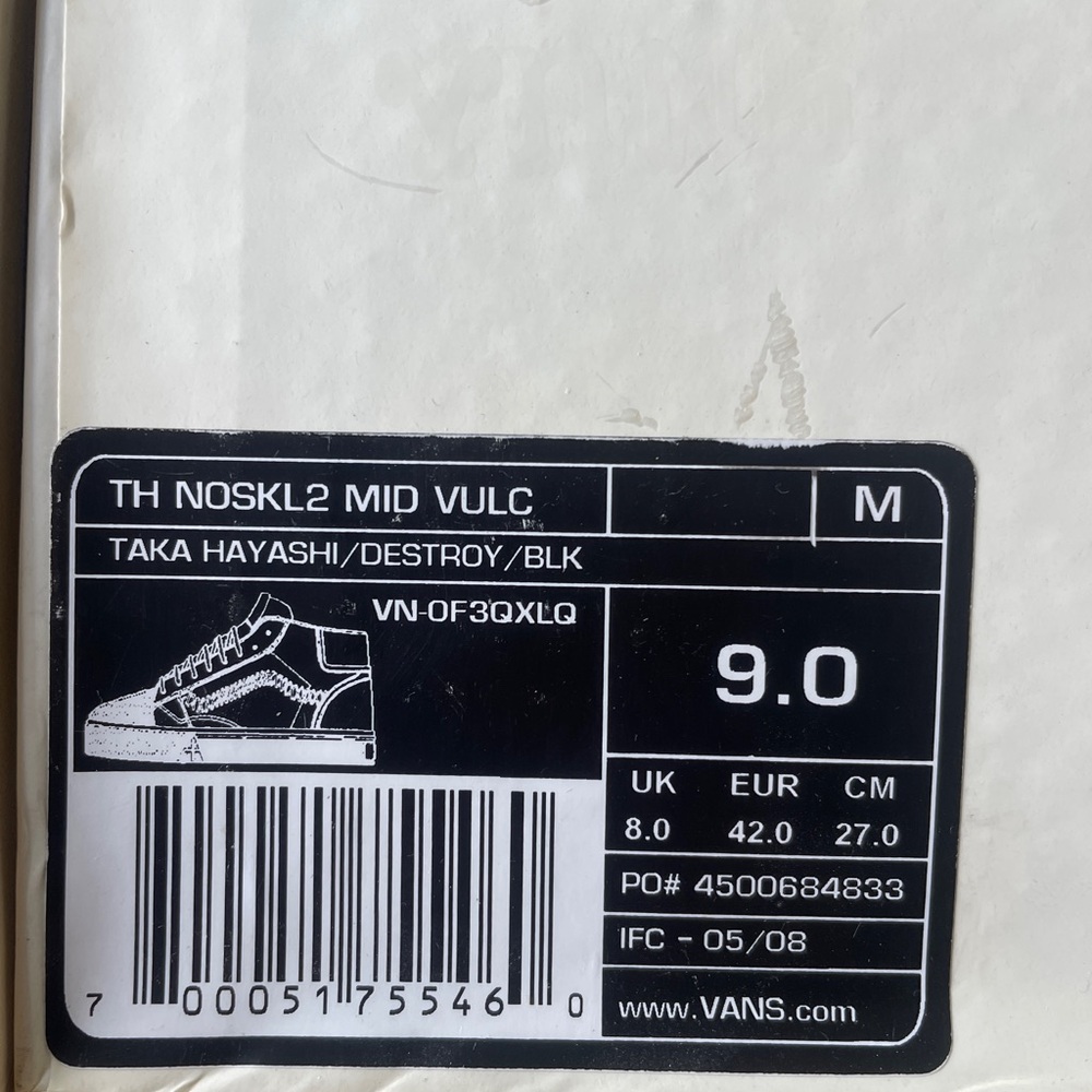 Vans Taka Hayashi Sneakers - Picture 3 of 8